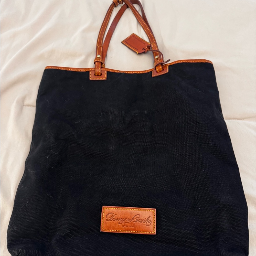 Dooney & Bourke Black canvas Tote
